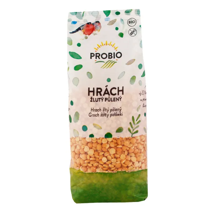 PROBIO Hrách žlutý půlený 500g BIO